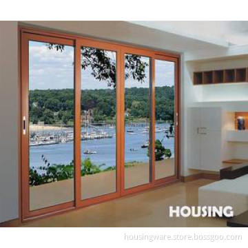 Aluminum Sliding Door with Tempered Glass Made in China